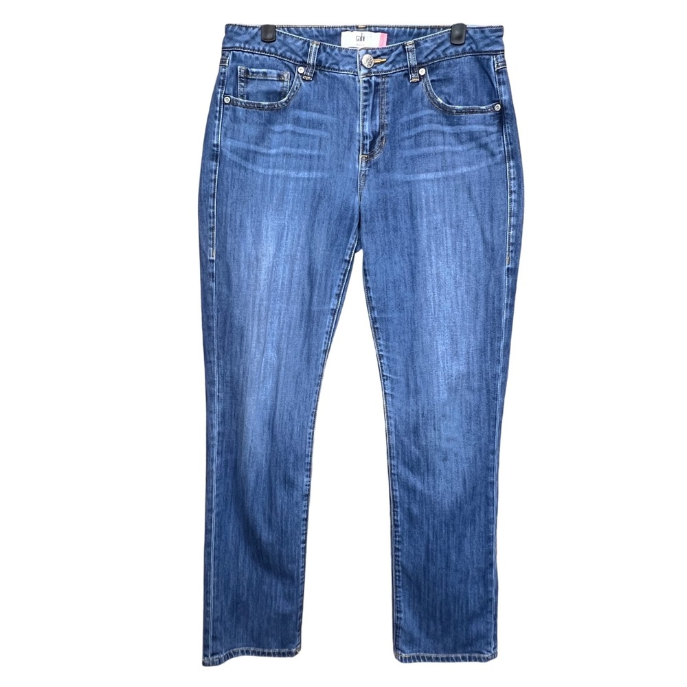 CAbi Classic Indigo Straight Leg Jeans